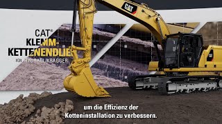 Rüsten Sie Ihr Baggerlaufwerk mit dem Cat®-Ketten-Clamp Master Link auf
