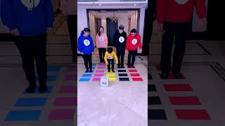Exciting Color Dice Challenge, Who Reaches The Finish Line First_ #Funnyfamily #Partygames