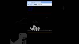 Chrome Dino Game Hack Code  #chromedinosaurgame #hack #cheat #viral #javascript #google #tech #gamer