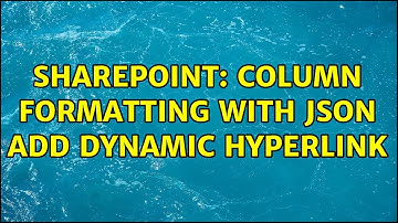 Sharepoint: Column formatting with JSON add dynamic hyperlink