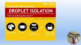 infection control class and quiz with audio