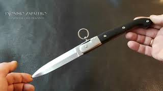 French Apaches De Paris Fighting Knife By Dionisio Zapatero