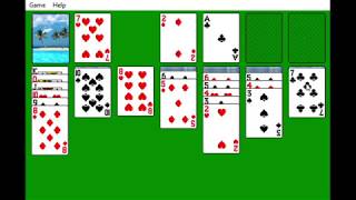 Solitaire Windows XP - Island Deck