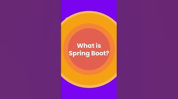 What is Spring Boot? 🤔💻 #Java #springboot #shorts #javaframework #spring #learnjava #learnspring