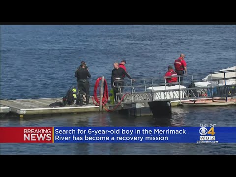 Search for 6-year-old boy in Merrimack River now a recovery mission