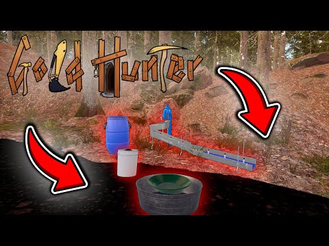 ЭТА ИГРА ЛУЧШЕ ЧЕМ Gold Rush??? ДОБЫВАЕМ ПЕРВОЕ ЗОЛОТИШКО В Gold Hunter!!!