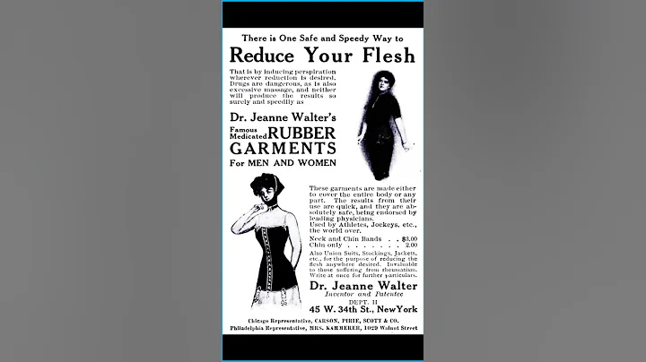 Today's Ad, 1911, Dr.  Jeanne Walter's Weight Loss...