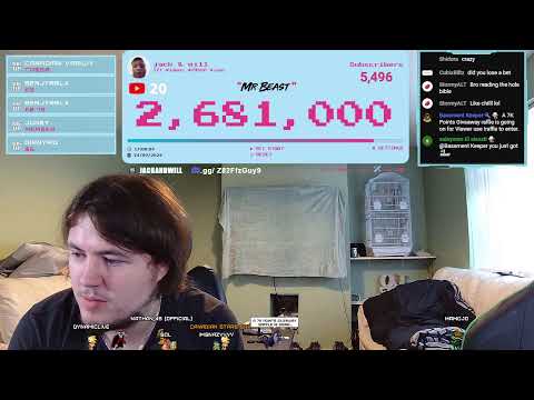 Saying Mrbeast 3 Million times | Live 24/7 | Day 73