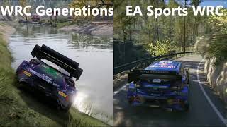 EA Sports WRC Vs WRC Generations Japan Rally Is This A Joke? What A Downgrade.