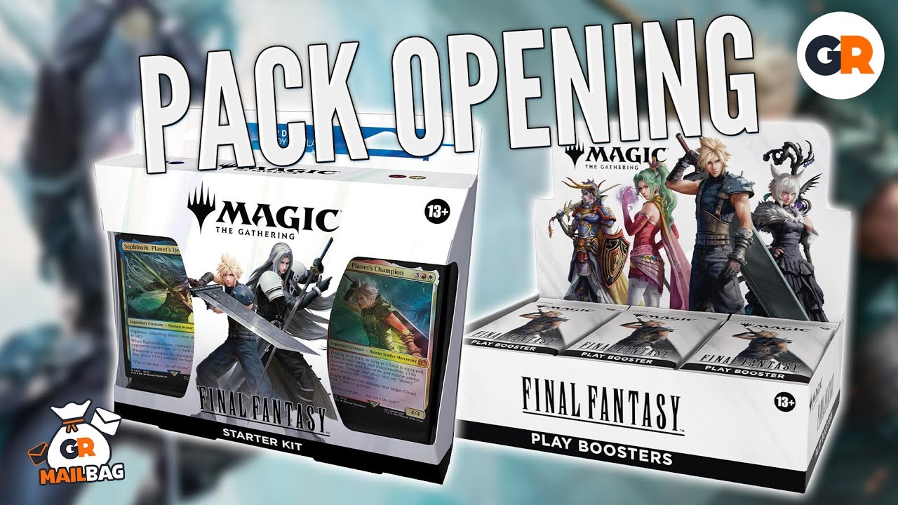 Magic the Gathering x Final Fantasy Booster Pack Opening - Which