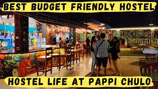 Pappi Chulo Hostel Tour | Nightlife Here | Budget Friendly Hostel | Goa Vlog | Little Vagator |