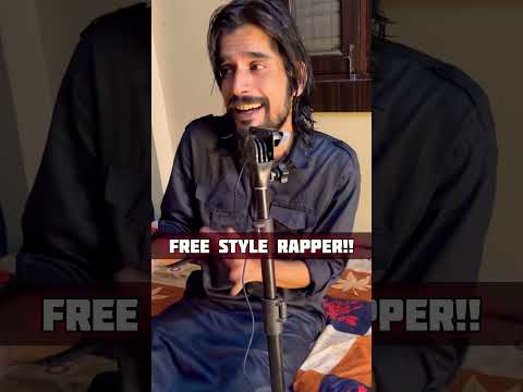 Fastest Hindi Rap - world record 💪- Freestyle rapper