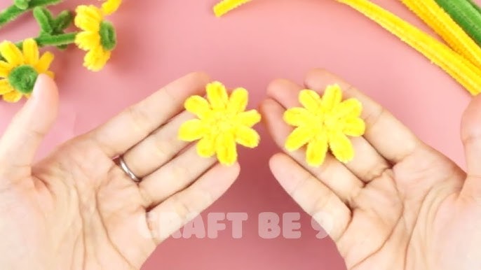 How to Make Pipe Cleaner Rose Rings - One Little Project