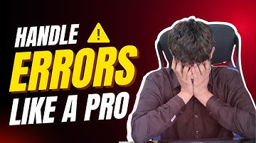 How to Handle Errors Gracefully in Express.js & Node.js | Best Practices for Robust APIs