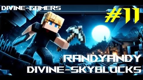 Minecraft Skyblock OPBlocks | Divine-Skyblocks Episode #11: Crafting the Super Axe
