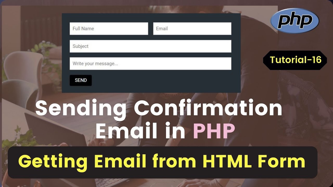 code html ส่ง email New Update How to Receive Email from HTML Form | How to Send an Email on Form Submission Using PHP
