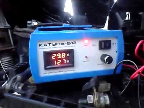 Испытания Дебют Авто - Ротор "Катунь 512". Быстрый запуск Камаза в мороз