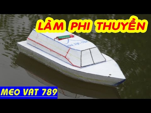 Video: Cách Làm Một Chiếc Thuyền đồ Chơi