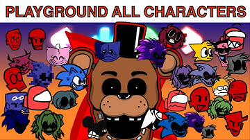 FNF Character Test | Gameplay VS My Playground | ALL Characters Test