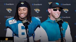 Coen & Johnson Talk Managing Team Health, Executing Defensive Plan in Year 2 | Jacksonville Jaguars
