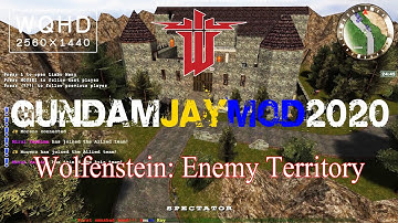 Chateau Voilegarde Beta 3 & 2tanks Final in GUNDAM SERVER - Wolfenstein Enemy Territory