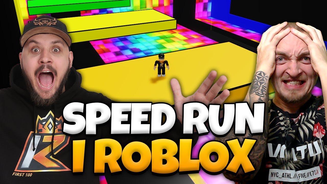 TÄVLAR I SPEED RUN I ROBLOX - KEVZTER VS KEEBABB