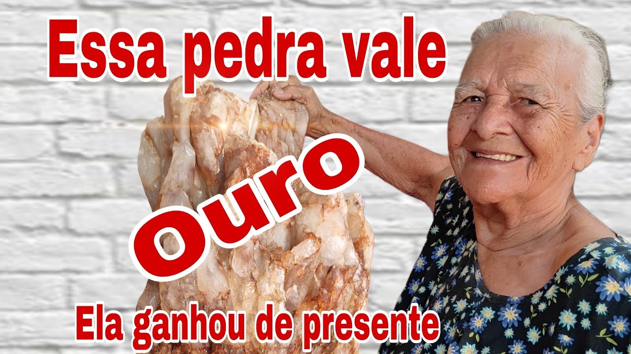 Essa Pedra Vale OURO - Minha Mãe Ganhou de PRESENTE Veja Isso