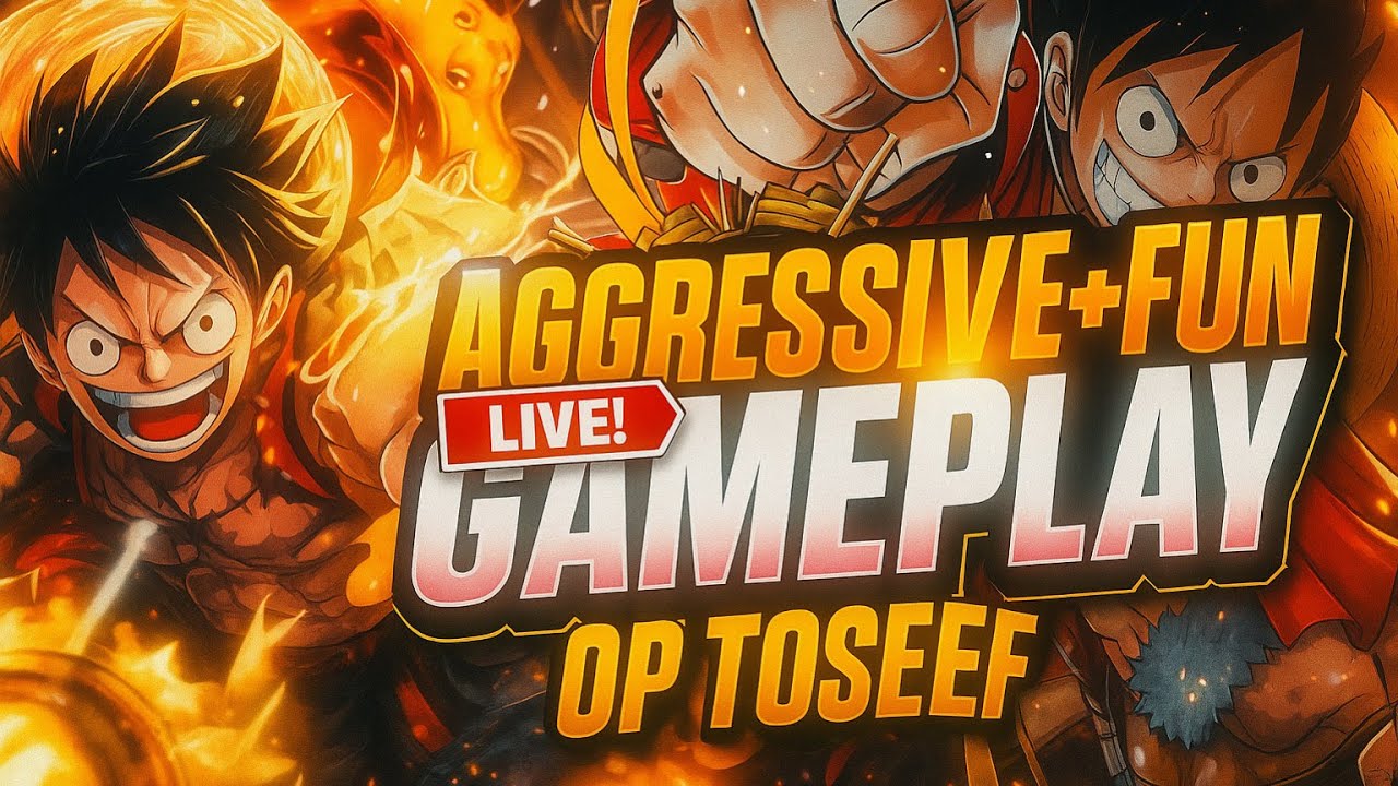 AGGRESSIVE RUSH GAMEPLAY | CUSTOM ROOM | CHILL STREAM  | OP TOSEEF