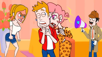 Clue Hunter - Funny Cheating Jerk BF Noob Vs Pro Gameplay Walkthrough Special Win/Fails All Levels