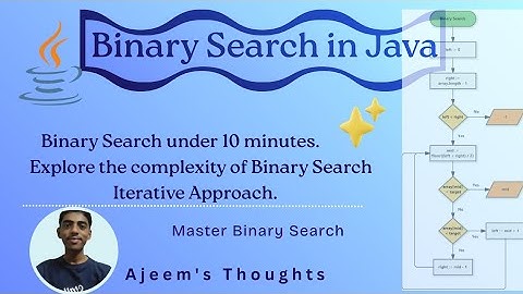MASTER Binary Search in Java in Under 10 Minutes
