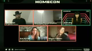 Katherine Barrell talking about her auditions for wynonna earp - wynonna earp homecon panel Details