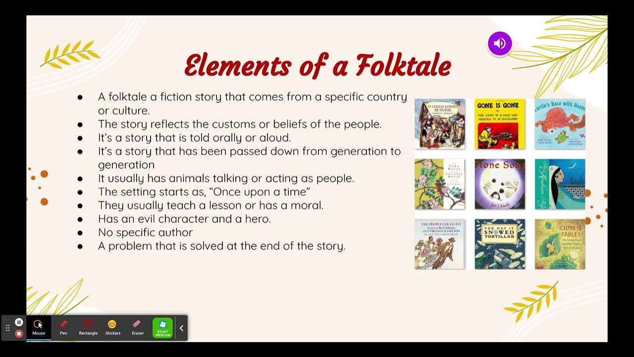 Features/Elements of Folktale Genre YouTube