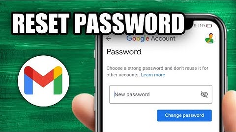 How to Change Gmail Password (2025)