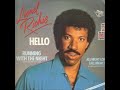 Lionel Richie Hello 1983 Radio Mix HD Mp3 mp3