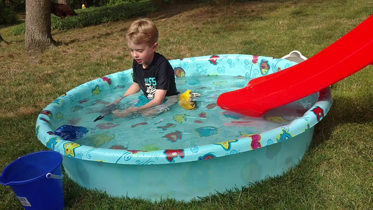 Little Tikes Pool With Slide