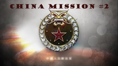 Command Conquer Generals: China Mission 2 (Brutal Difficulty)