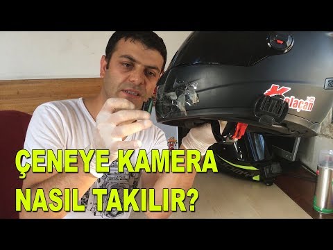 Video: Motosiklet kaskıma kamera takabilir miyim?