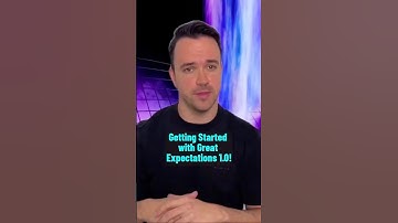 Getting Started with Great Expectations 1.0! #python #programming #greatexpectations