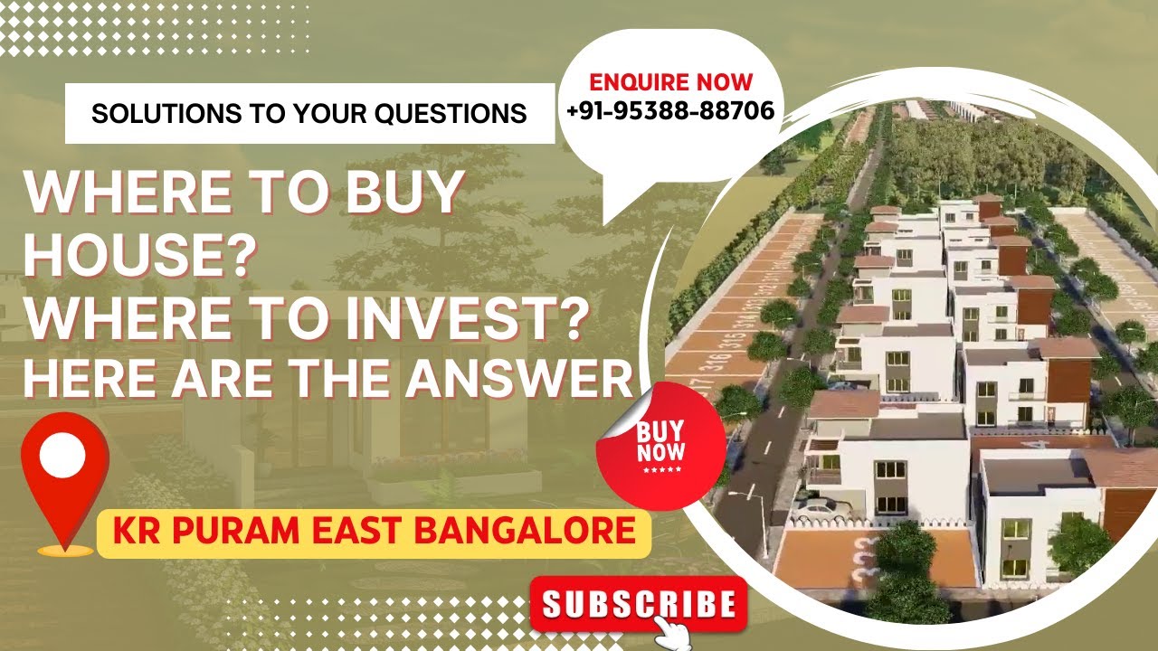 APPROVED VILLA PLOTS FOR SALE NEAR OLD MADRAS ROAD krpuram plots 