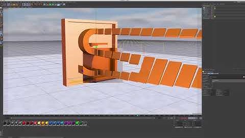 Mograph Slice Cut Animation using C4D Tutorial