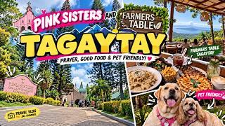 WE FOUND A PET-FRIENDLY GEM IN TAGAYTAY! 🐶🍽️ | PINK SISTERS   FARMERS TABLE