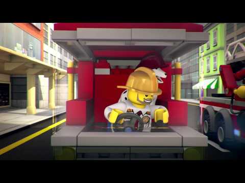 Лего пожарная часть мультфильм