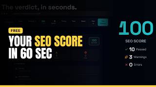 Free SEO Audit in Seconds — No Signup Needed (SIGMAEO)