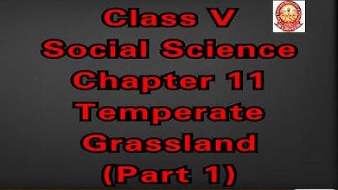 Class V - Social Science - Chapter 11 (Part 1)