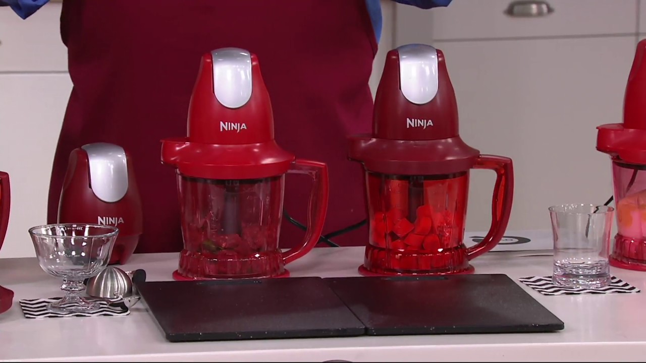 Ninja Storm Designer Series 450W 40 oz. Food & Drink Maker w/Recipes on