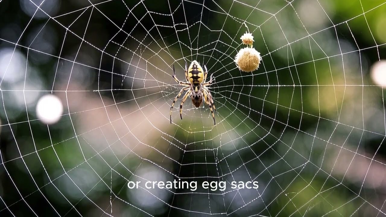 How Do Spiders Produce Webs? 