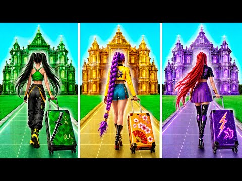 KPop Demon Hunters Room Makeover Challenge | Rumi vs Mira vs Zoey by Multi DO Smile