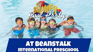 Fun Kids Pool Party In Kolkatas Best Preschool Aka Beanstalk International Preschool
