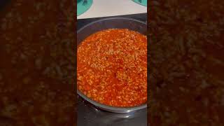 Making Spaghetti for Dinner #homemade #food #shortsvideo
