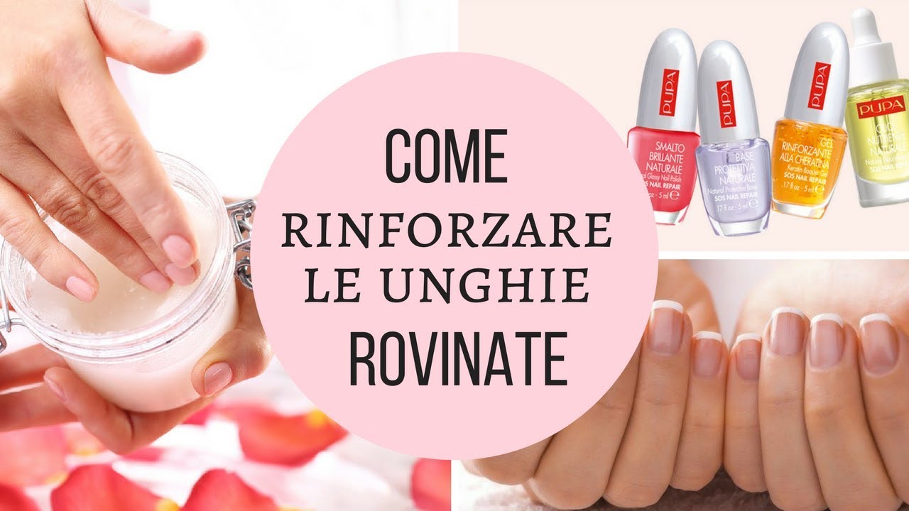 Come rinforzare le unghie fragili e rovinate dal semipermanente o dal gel | SOS Nail Repair Pupa